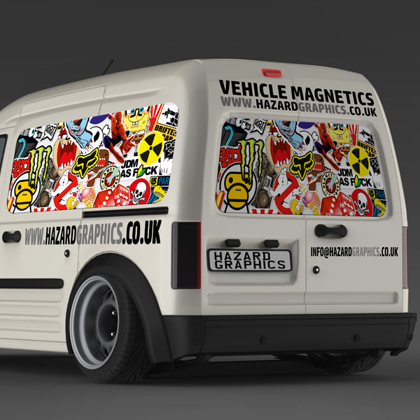 magnetic decals for vans