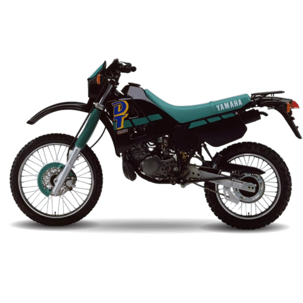 Yamaha DT 125R Graphics 1990 Black Model