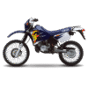Yamaha DT 125R Graphics (1997) Dark Blue Model