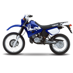 1999 Yamaha DT125R Blue Yamaha DT 125R Graphics 1999 Blue Model