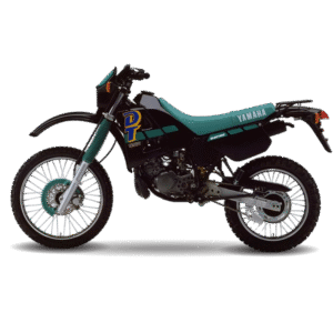 Yamaha DT 125R Graphics 1990 Black Model Electric