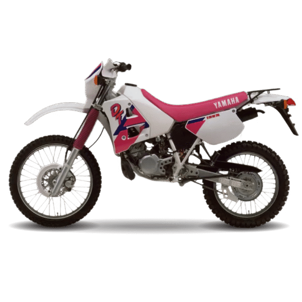1992 Yamaha DT125R White Yamaha DT 125R Graphics 1992 White Model