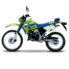 Kawasaki KMX 125 1986 Green Model Kawasaki KMX 125 Graphics 1986 Green Model