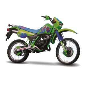 Kawasaki KMX 125 1992 Green Model Kawasaki KMX 125 Graphics (1992) Green Model