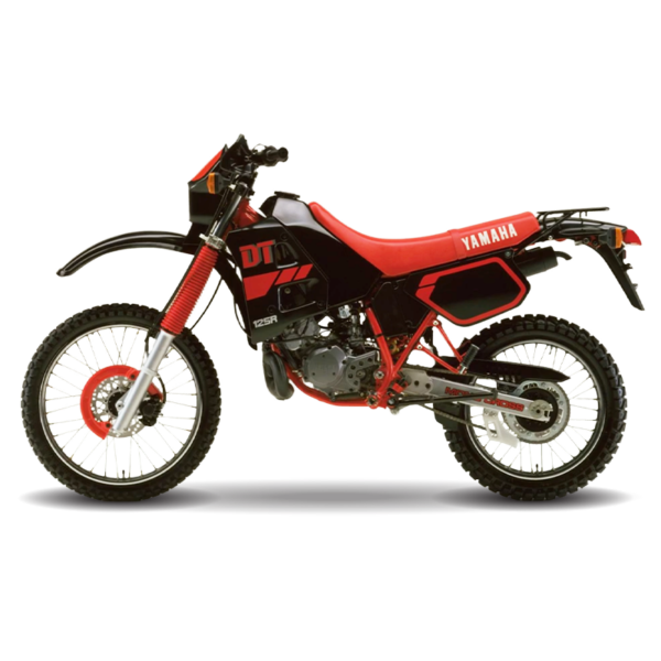Yamaha DT 125R / 200R Graphics (1988) Black Model