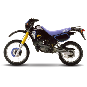 Yamaha DT 125R Graphics (1989) Black Model