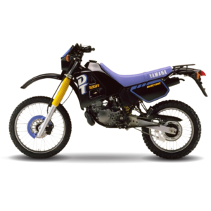 Yamaha DT 125R Graphics (1989) Black (Electric) Model