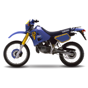 1989 Yamaha DT125R Endurance Blue Yamaha DT 125R Graphics (1989) Endurance Blue Model