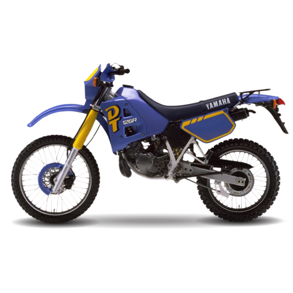 Yamaha DT 125R Graphics (1989) Endurance Blue Model