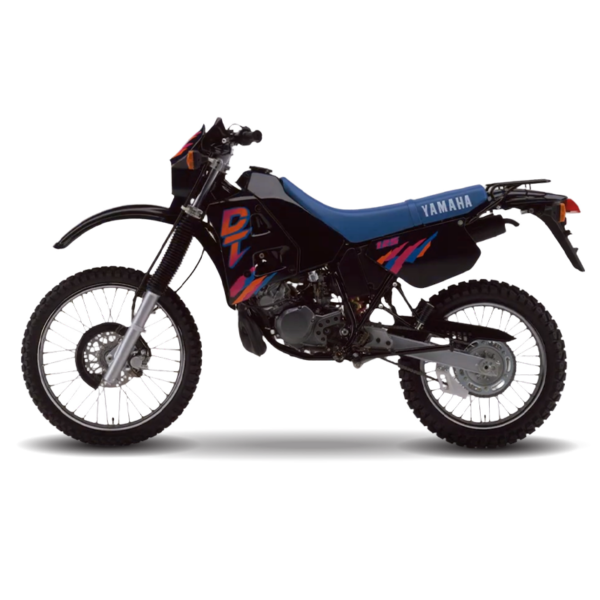 Yamaha DT 125R Graphics (1993) Black Model