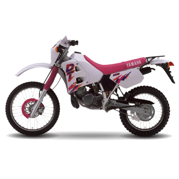 Yamaha DT 125R Graphics (1993) White Model