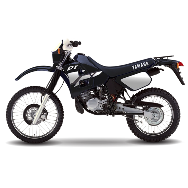 2000 Yamaha DT125R Black Yamaha DT 125R Graphics (2000) Black Model
