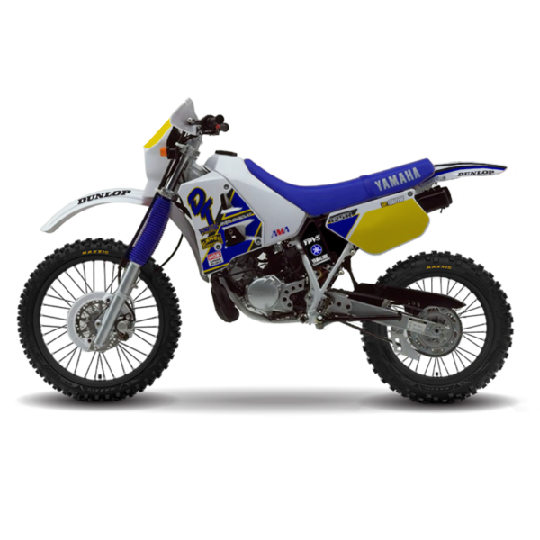 Yamaha DT125R Supercross Blue Yamaha DT 125R / 200R Graphics Kit (Supercross)