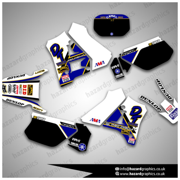 Yamaha DT 125R / 200R Graphics Kit (Supercross)