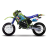 2001 Kawasaki KMX 125 Custom Kawasaki KMX 125 Graphics (2001) Green Model