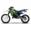 Kawasaki KMX 125 Graphics (1989) Green Model