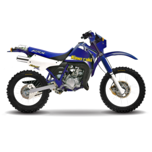 Kawasaki KMX 125 (2001) Blue Model Kawasaki KMX 125 Graphics (2001) Blue Model