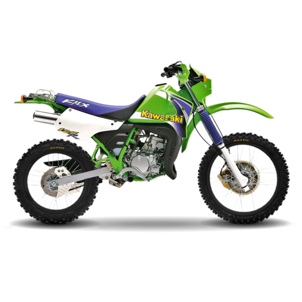 Kawasaki KMX 125 Graphics (2001) B10 Green Model