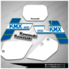 Kawasaki KMX 200 Graphics Green Model