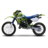 Kawasaki KMX 200 Graphics Green Model