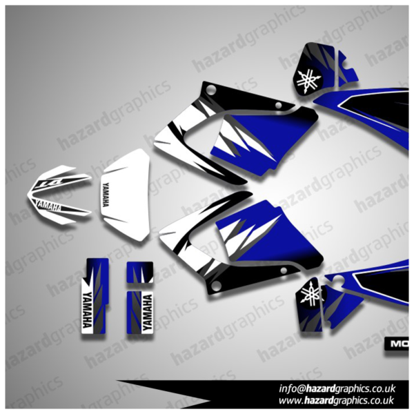 Yamaha DT 125X Custom1(1) Yamaha DT 125RE / DT 125X Graphics Kit