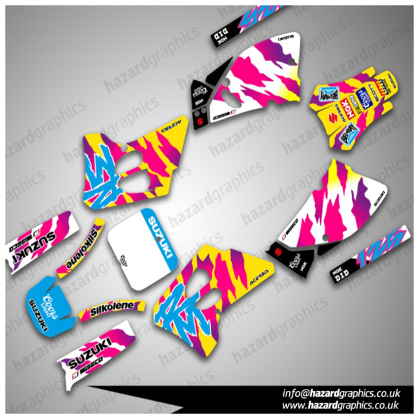 Suzuki RM 125 250 Graphics Kit (93-95)
