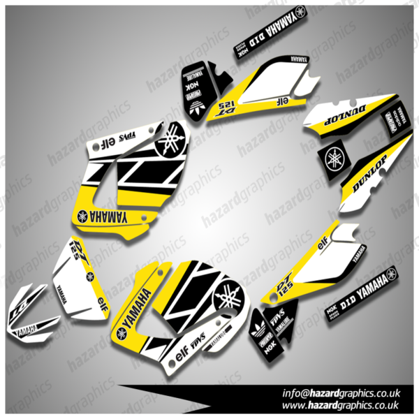 Yamaha DT 125RE / DT 125X Graphics Kit
