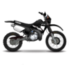 Yamaha DT125R Black 2002 Custom Yamaha DT 125R Graphics (1988-2003) Black Model