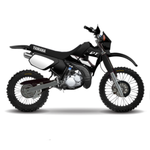 Yamaha DT 125R Graphics (1988-2003) Black Model
