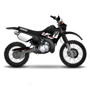 Yamaha DT 125R Graphics (1988-2003) Black Model
