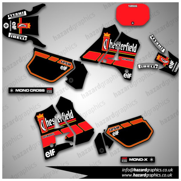 Yamaha DT 125R / 200R Chesterfield Graphics Kit
