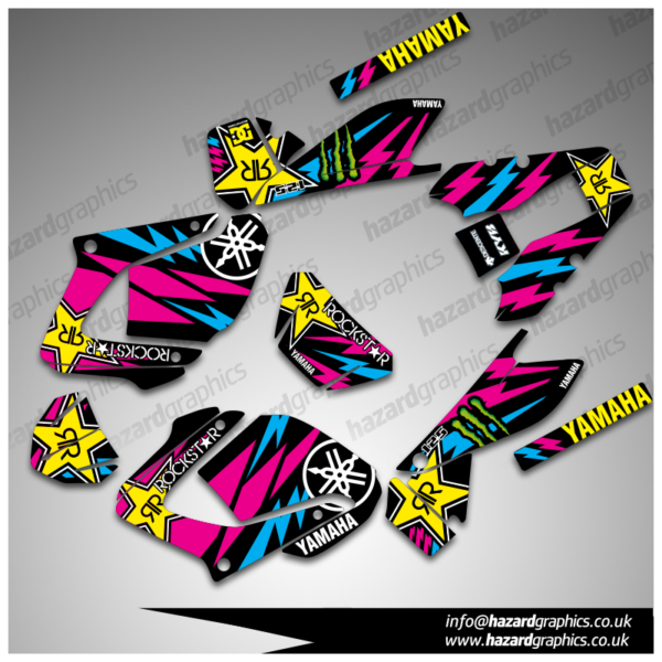 Yamaha DTRE-X Rockstar Yamaha DT 125RE / DT 125X Graphics Kit