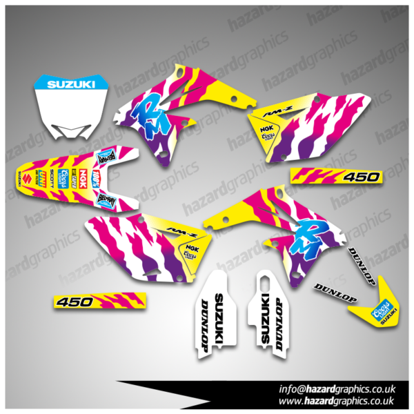 Suzuki RMZ 450 Graphics Kit (08-17)