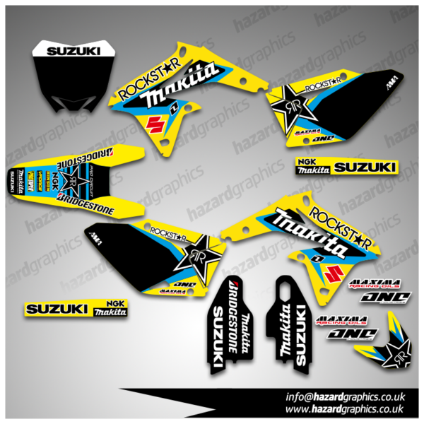 Suzuki RMZ 450 Graphics Kit (2008)