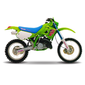 Kawasaki KDX 250 Graphics (1992) Green Model