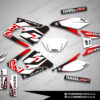 DTRE Red Yamaha DT 125RE / DT 125X Graphics Kit