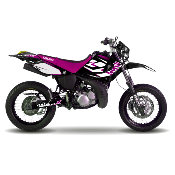 Yamaha DT 125X (pink) Yamaha DT 125RE / DT 125X Graphics Kit