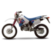 1992 Yamaha DT125R White Turquoise Electric Model Yamaha DT 125R Graphics (1992) White / Turquoise (Electric) Model
