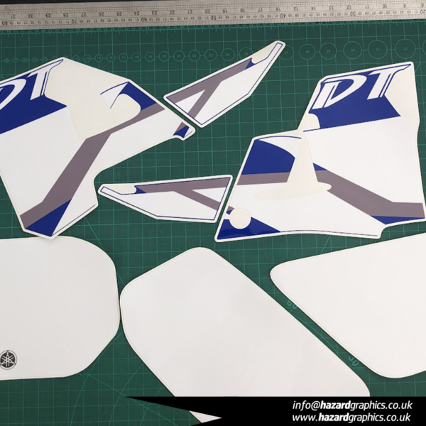 Yamaha DT 125R Graphics (2002) Blue Model