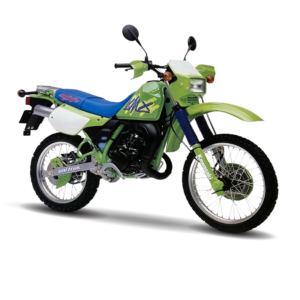 Kawasaki KMX 125 Graphics (1990) Green Model